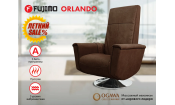 Массажное релакс кресло FUJIMO ORLANDO F3004 UEF Мокко (Orlando 6)